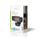 Nedis WCAM100BK Webcam Full Hd@30fps Vaste Scherpstelling Ingebouwde Microfoon Zwart