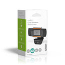 Nedis WCAM100BK Webcam Full Hd@30fps Vaste Scherpstelling Ingebouwde Microfoon Zwart