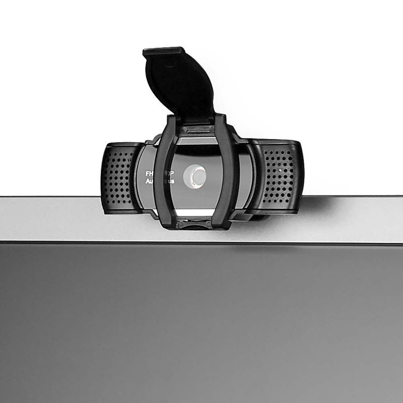 Nedis WCAM110BK Webcam 2k@30fps Automatische Scherpstelling Ingebouwde Microfoon Zwart