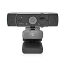 Nedis WCAM120BK Webcam Full Hd@60fps / 4k@30fps Automatische Scherpstelling Ingebouwde Microfoon Zw