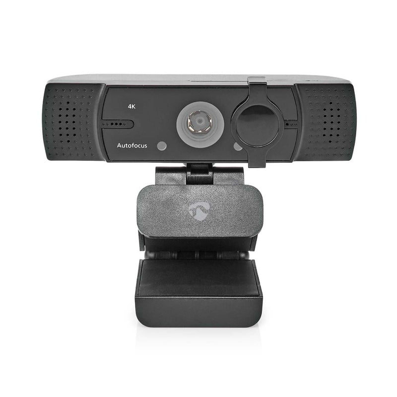 Nedis WCAM120BK Webcam Full Hd@60fps / 4k@30fps Automatische Scherpstelling Ingebouwde Microfoon Zw