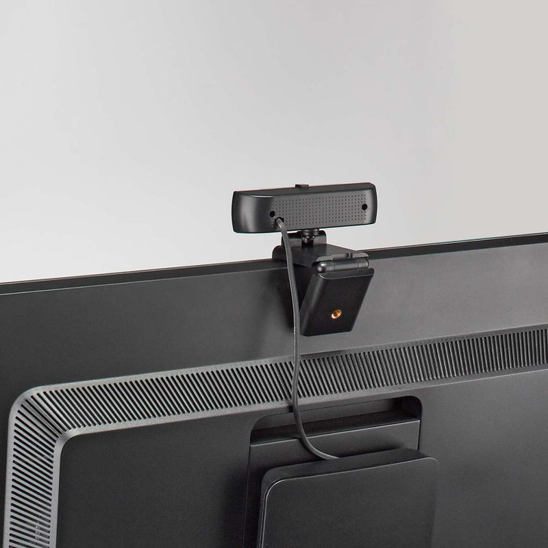 Nedis WCAM120BK Webcam Full Hd@60fps / 4k@30fps Automatische Scherpstelling Ingebouwde Microfoon Zw