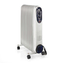 Nedis HTOI30WT11 Mobiele Olieradiator 1000 / 1500 / 2500 W 11 Vinnen Instelbare Thermostaat 3 Warmt