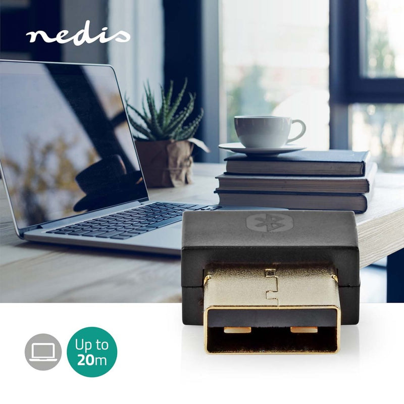 Nedis BLDO100V5BK Bluetooth&reg;-dongel 5.1 Bluetooth / Usb 20 M