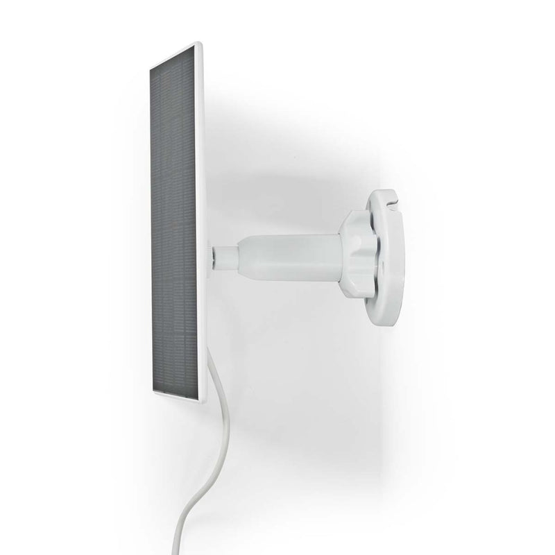 Nedis SOLCH10WT Zonnepaneel 4.5 V Dc 0.5 A Micro-usb Kabellengte: 3.00 M Accessoire Voor: Wificbo30