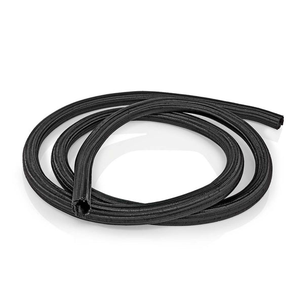 Nedis CMSL0015BK200 Kabelmanagement Sleeve 2.00 M 1 Stuks Maximale Kabeldikte: 15 Mm Nylon Zwart