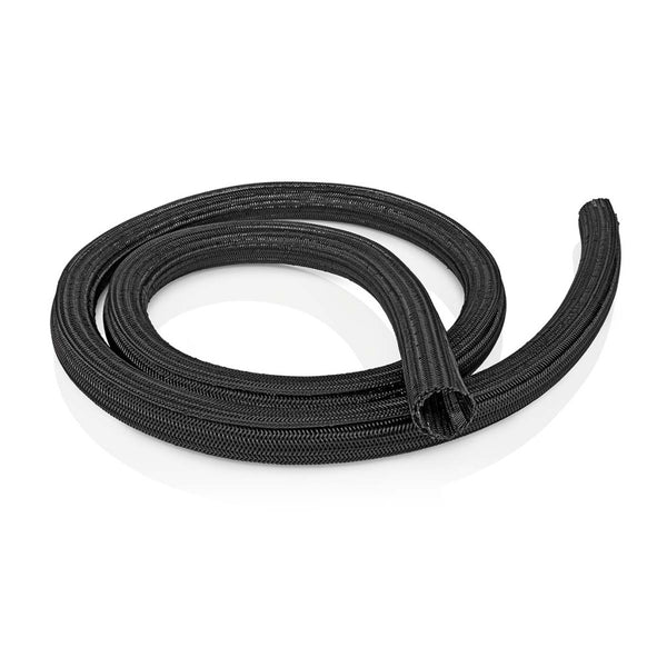 Nedis CMSL0030BK200 Kabelmanagement Sleeve 2.00 M 1 Stuks Maximale Kabeldikte: 30 Mm Nylon Zwart