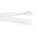 Nedis CMSW1316WT200 Kabelmanagement Sleeve 2.00 M 1 Stuks Maximale Kabeldikte: 16 Mm Pe Wit