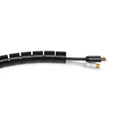 Nedis CMSW2328BK200 Kabelmanagement Spiraalvormige Sleeve 2.00 M 1 Stuks Maximale Kabeldikte: 28 Mm
