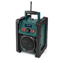 Nedis RDDB3100GN Bouwradio DAB+ FM 15W Bluetooth Wekker IP65  Groen/Zwart