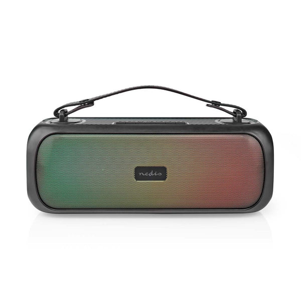 Nedis SPBB316BK Bluetooth® Party Boombox 4.5 Hrs 2 30 W Media Afspeelmogelijkheden: Aux / Usb Ipx5