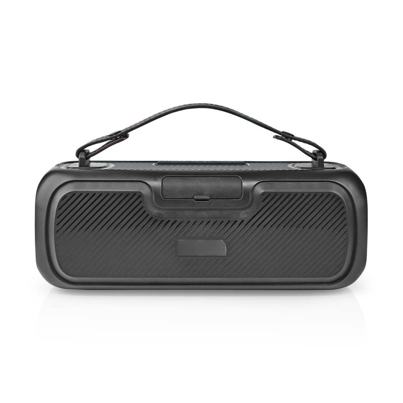 Nedis SPBB316BK Bluetooth® Party Boombox 4.5 Hrs 2 30 W Media Afspeelmogelijkheden: Aux / Usb Ipx5
