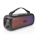 Nedis SPBB316BK Bluetooth® Party Boombox 4.5 Hrs 2 30 W Media Afspeelmogelijkheden: Aux / Usb Ipx5