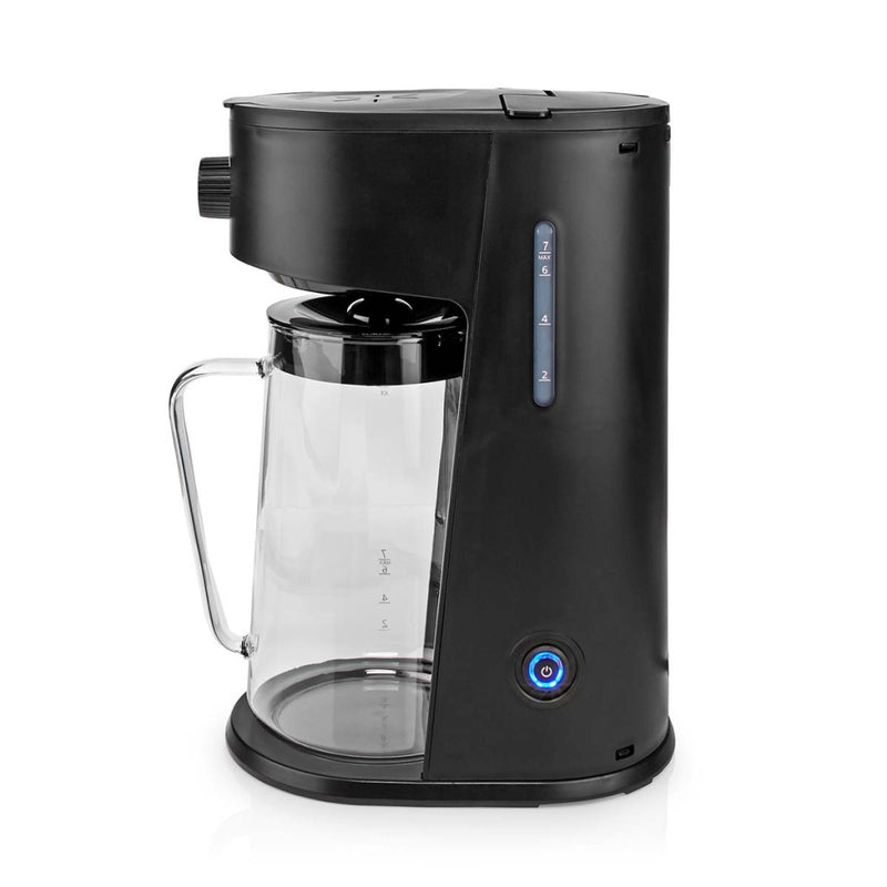 Nedis KAICM200FBK IJskoffie &amp; IJsthee Maker Filter Koffie 2.5 L 6 Kopjes Zwart