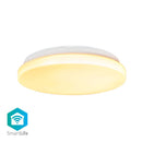 Nedis WIFILAW11WT Smartlife Plafondlamp Wi-fi Rgb / Warm Tot Koel Wit Rond Diameter: 260 Mm 1820 Lm