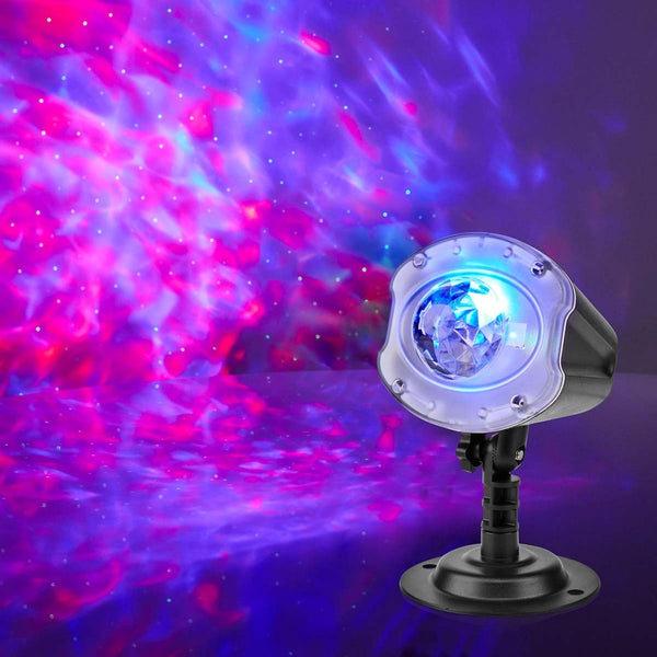 Nedis CLPR3 Decoratieve Verlichting Led- En Laserprojector Kleurrijke Led En Groene Laser Binnen &a