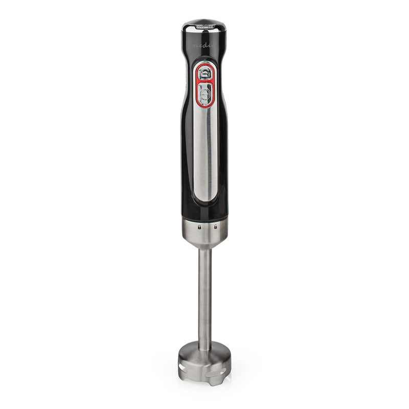 Nedis KAHB600BK Staafmixer 100W Zilver/Zwart