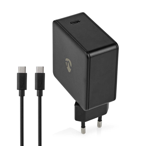 Nedis WCPD65W100BK Oplader Pd3.0 27w / Pd3.0 36w / Pd3.0 45w / Pd3.0 65w 3.0 / 3.25 A Outputs: 1 Us