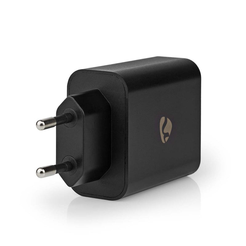 Nedis WCPD65W130BK Oplader Snellaad Functie 2.0 / 2.25 / 3.25 A Outputs: 2 Usb-a / Usb-c&trade; 65