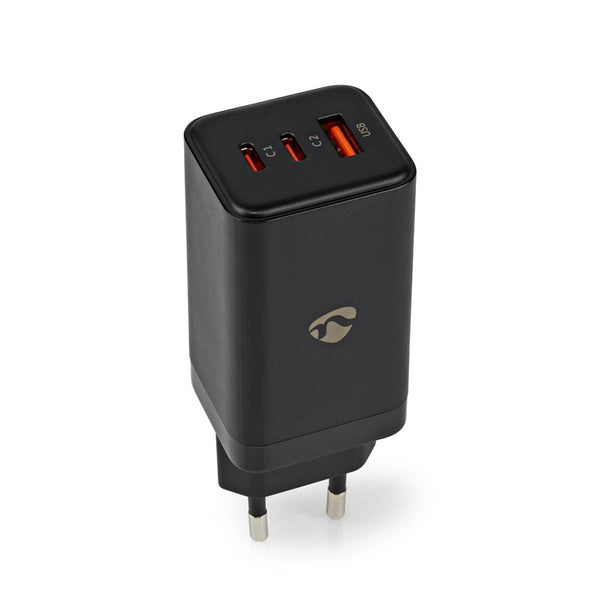 Nedis WCGPD65W100BK Oplader Snellaad Functie Pd3.0 18w / Pd3.0 20w / Pd3.0 27w / Pd3.0 36w / Pd3.0
