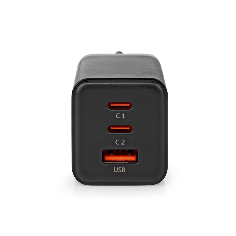 Nedis WCGPD65W100BK Oplader Snellaad Functie Pd3.0 18w / Pd3.0 20w / Pd3.0 27w / Pd3.0 36w / Pd3.0
