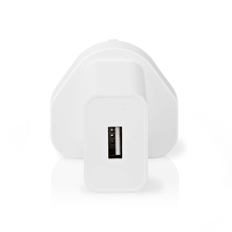Nedis WCHAU242AWTUK Oplader 1x 2.4 A Outputs: 1 Usb-a 12 W Single Voltage Output