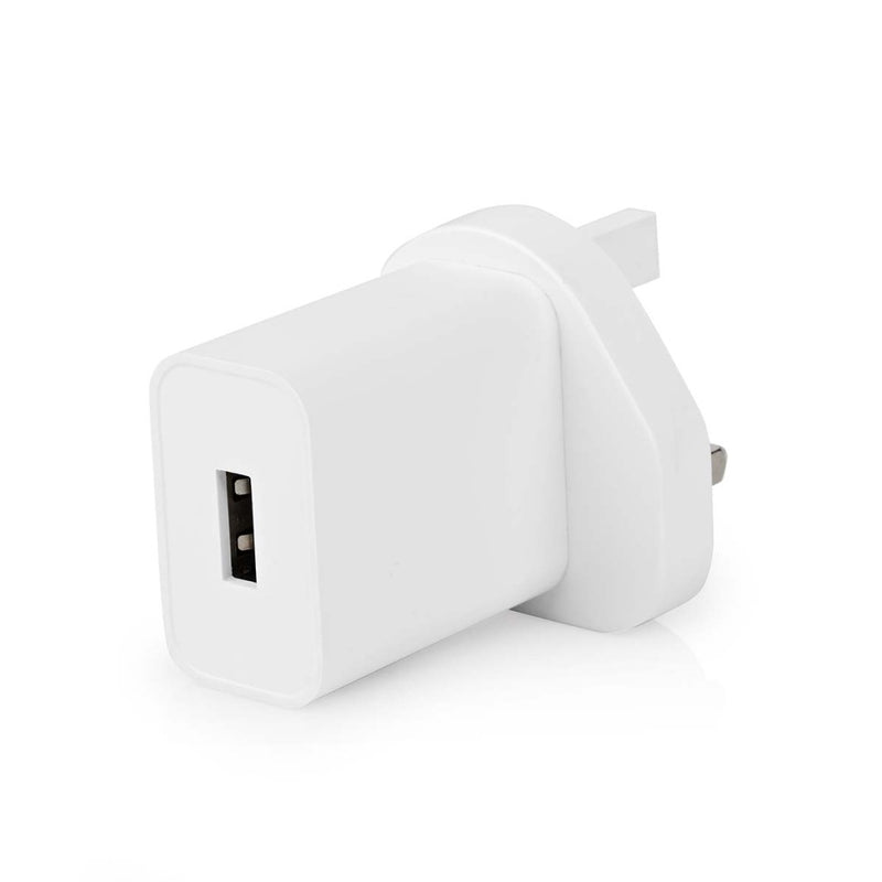 Nedis WCHAU242AWTUK Oplader 1x 2.4 A Outputs: 1 Usb-a 12 W Single Voltage Output