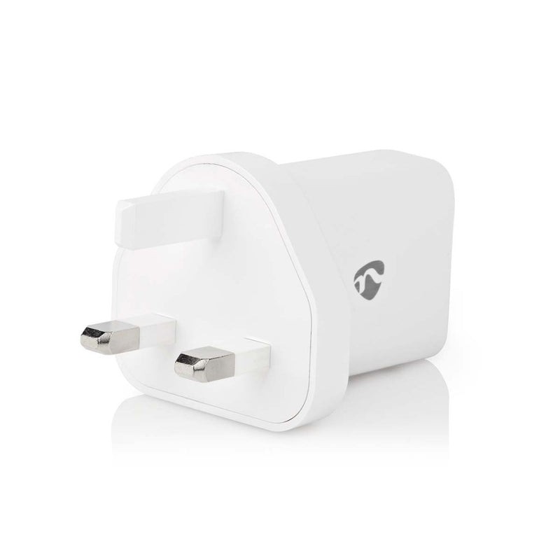 Nedis WCHAU242AWTUK Oplader 1x 2.4 A Outputs: 1 Usb-a 12 W Single Voltage Output