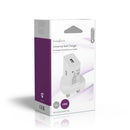 Nedis WCHAU242AWTUK Oplader 1x 2.4 A Outputs: 1 Usb-a 12 W Single Voltage Output
