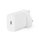 Nedis WCPD20W102WTUK Oplader Pd3.0 20w 1.67 / 2.22 / 3.0 A Outputs: 1 Usb-c&trade; 20 W Automatisch