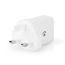 Nedis WCPD20W102WTUK Oplader Pd3.0 20w 1.67 / 2.22 / 3.0 A Outputs: 1 Usb-c&trade; 20 W Automatisch