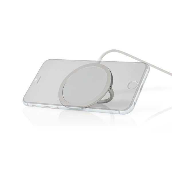 Nedis WCHAQM250SI Draadloze Oplader Staand 5 / 7.5 / 10 / 15 W 1 / 1.1 / 1.67 / 2 A Inclusief Kabel