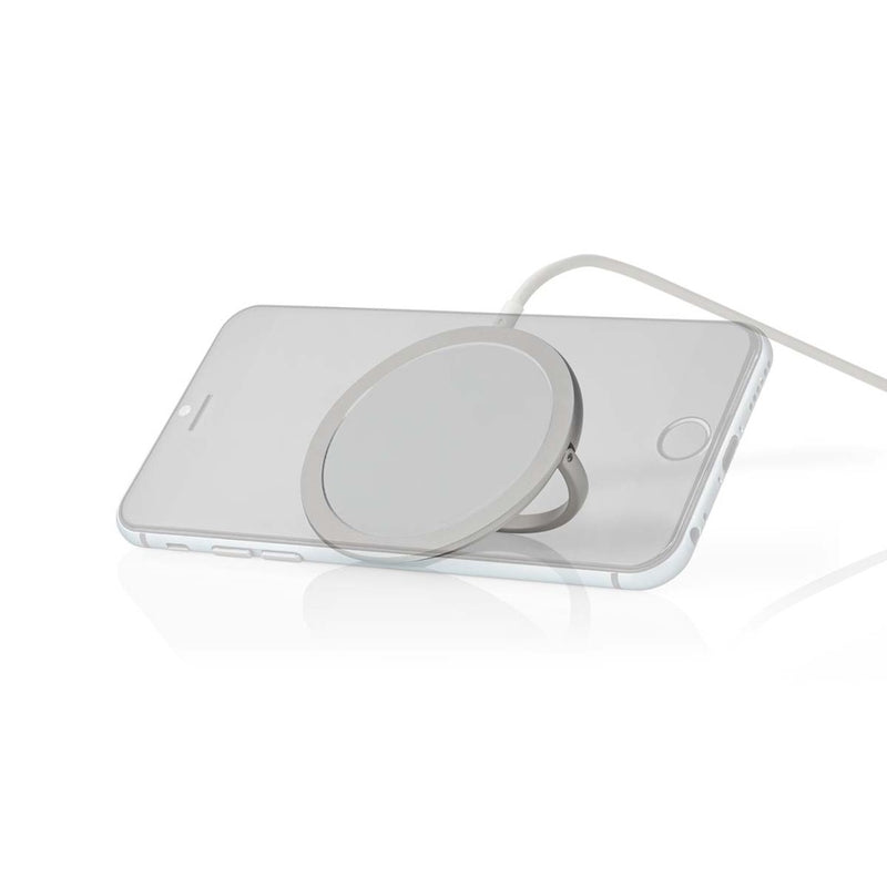 Nedis WCHAQM250SI Draadloze Oplader Staand 5 / 7.5 / 10 / 15 W 1 / 1.1 / 1.67 / 2 A Inclusief Kabel