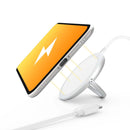 Nedis WCHAQM250SI Draadloze Oplader Staand 5 / 7.5 / 10 / 15 W 1 / 1.1 / 1.67 / 2 A Inclusief Kabel