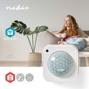 Nedis ZBSM20WT Smartlife Bewegingssensor Zigbee 3.0 Batterij Gevoed / Usb Gevoed Detectiehoek: 100