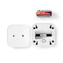Nedis ZBSM20WT Smartlife Bewegingssensor Zigbee 3.0 Batterij Gevoed / Usb Gevoed Detectiehoek: 100