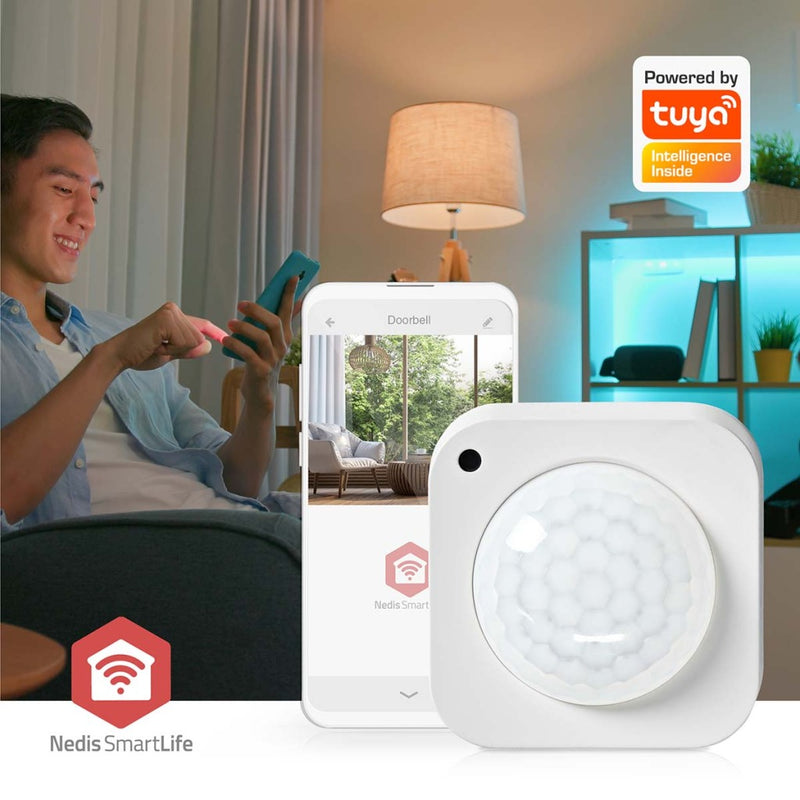 Nedis ZBSM20WT Smartlife Bewegingssensor Zigbee 3.0 Batterij Gevoed / Usb Gevoed Detectiehoek: 100