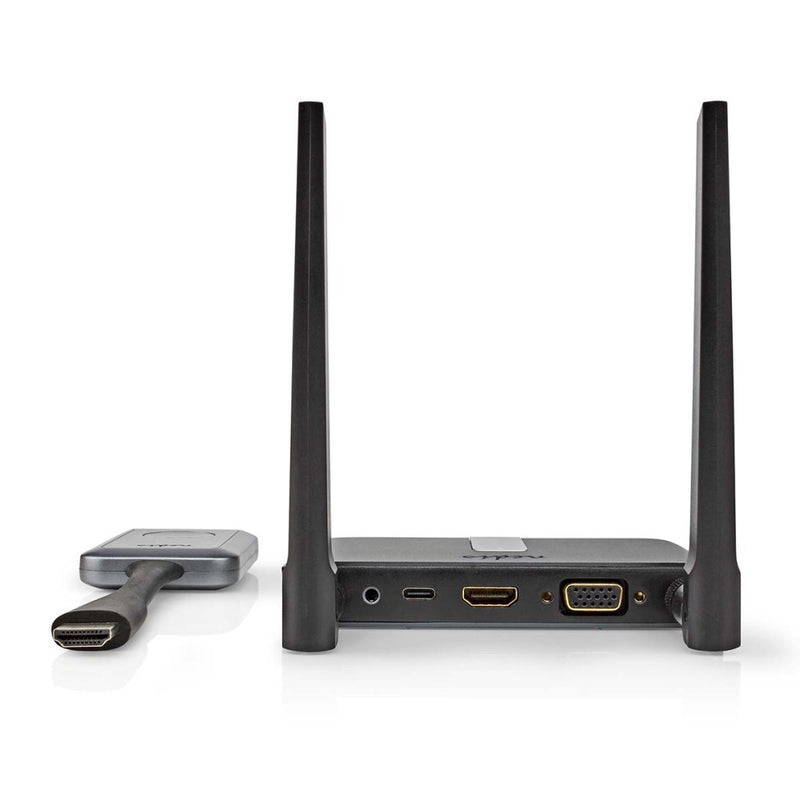 Nedis VTRA3460GY Draadloze Hdmi&trade;-zender Wi-fi 2400-5000 Mhz 30 M (gezichtsveld) Maximale Reso