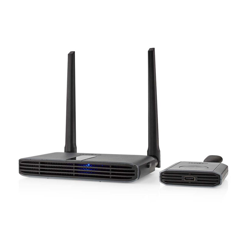 Nedis VTRA3460GY Draadloze Hdmi&trade;-zender Wi-fi 2400-5000 Mhz 30 M (gezichtsveld) Maximale Reso