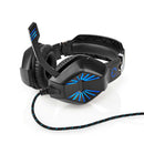 Nedis GHST250BK Gaming Headset Over-ear Stereo Usb Type-a / 2x 3.5 Mm Opvouwbare Microfoon 2.20 M L