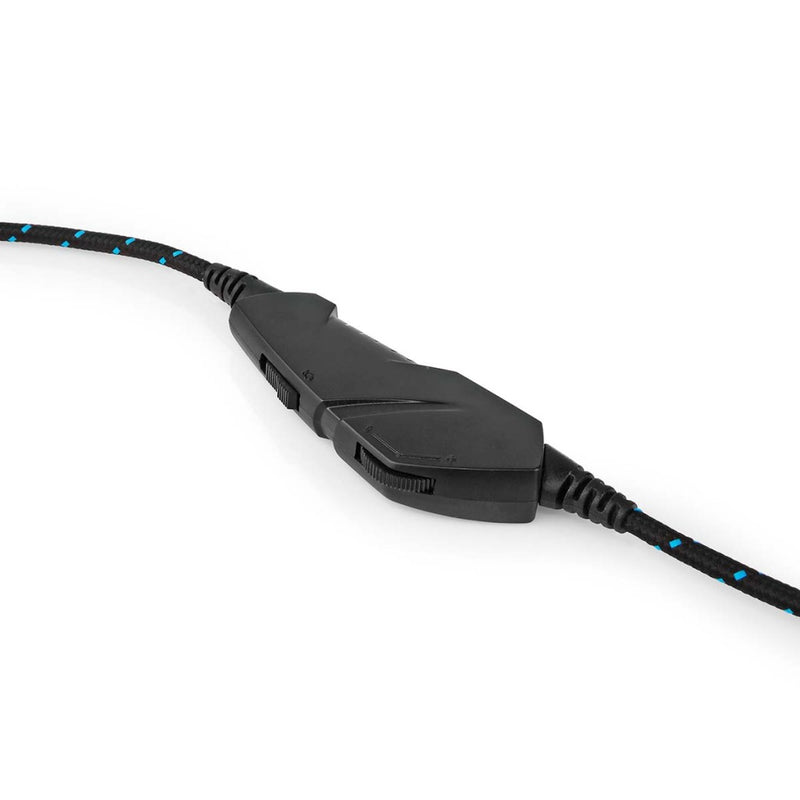 Nedis GHST250BK Gaming Headset Over-ear Stereo Usb Type-a / 2x 3.5 Mm Opvouwbare Microfoon 2.20 M L