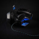 Nedis GHST250BK Gaming Headset Over-ear Stereo Usb Type-a / 2x 3.5 Mm Opvouwbare Microfoon 2.20 M L