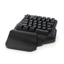 Nedis GKBDS110BK Bedraad Gaming Toetsenbord Usb Type-a Membrane Toetsen Rgb Enkelhandig Universeel