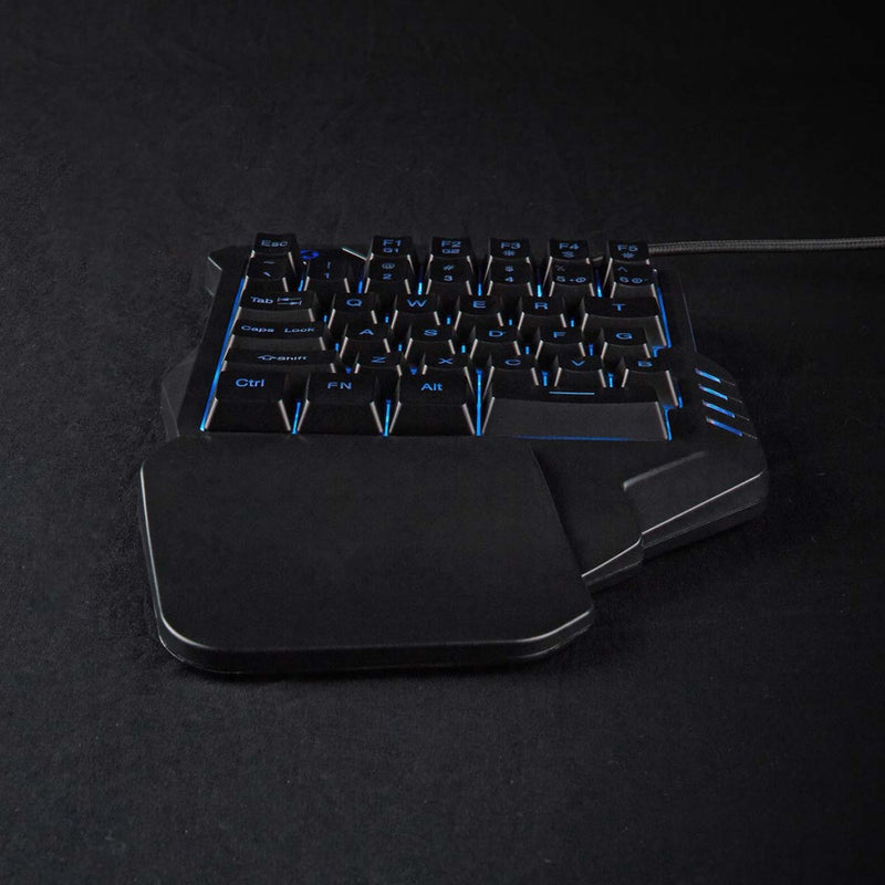 Nedis GKBDS110BK Bedraad Gaming Toetsenbord Usb Type-a Membrane Toetsen Rgb Enkelhandig Universeel