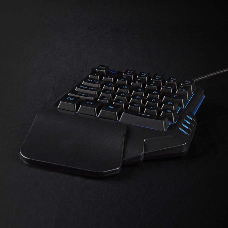 Nedis GKBDS110BK Bedraad Gaming Toetsenbord Usb Type-a Membrane Toetsen Rgb Enkelhandig Universeel