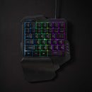 Nedis GKBDS110BK Bedraad Gaming Toetsenbord Usb Type-a Membrane Toetsen Rgb Enkelhandig Universeel