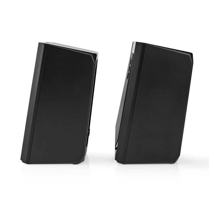 Nedis GSPR31020BK Gaming Speaker Speaker-kanalen: 2.0 Usb Gevoed 3,5 Mm Male 18 W Led Volumebedieni