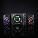 Nedis GSPR31021BK Gaming Speaker Speaker-kanalen: 2.1 Usb Gevoed 3,5 Mm Male 33 W Led Volumebedieni