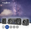 Nedis GSPR21022BK Gaming Speaker Speaker-kanalen: 2.2 Usb Gevoed 3,5 Mm Male 48 W Led Volumebedieni