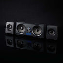 Nedis GSPR21022BK Gaming Speaker Speaker-kanalen: 2.2 Usb Gevoed 3,5 Mm Male 48 W Led Volumebedieni